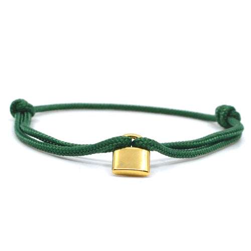 By Trend Armband Limited Nylon Key Lock Groen