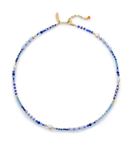 Le Veer Jewelry Ketting Hula Blue