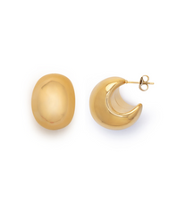 Afbeelding in Gallery-weergave laden, Le Veer Jewelry Oorbellen Gouden Bubble