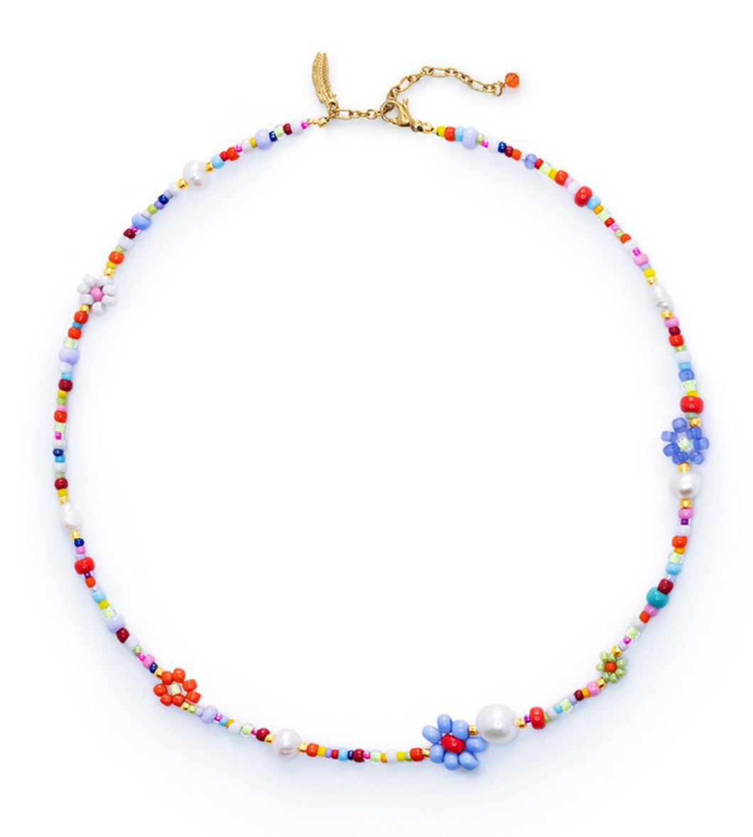 Le Veer Jewelry Ketting Multi Flower