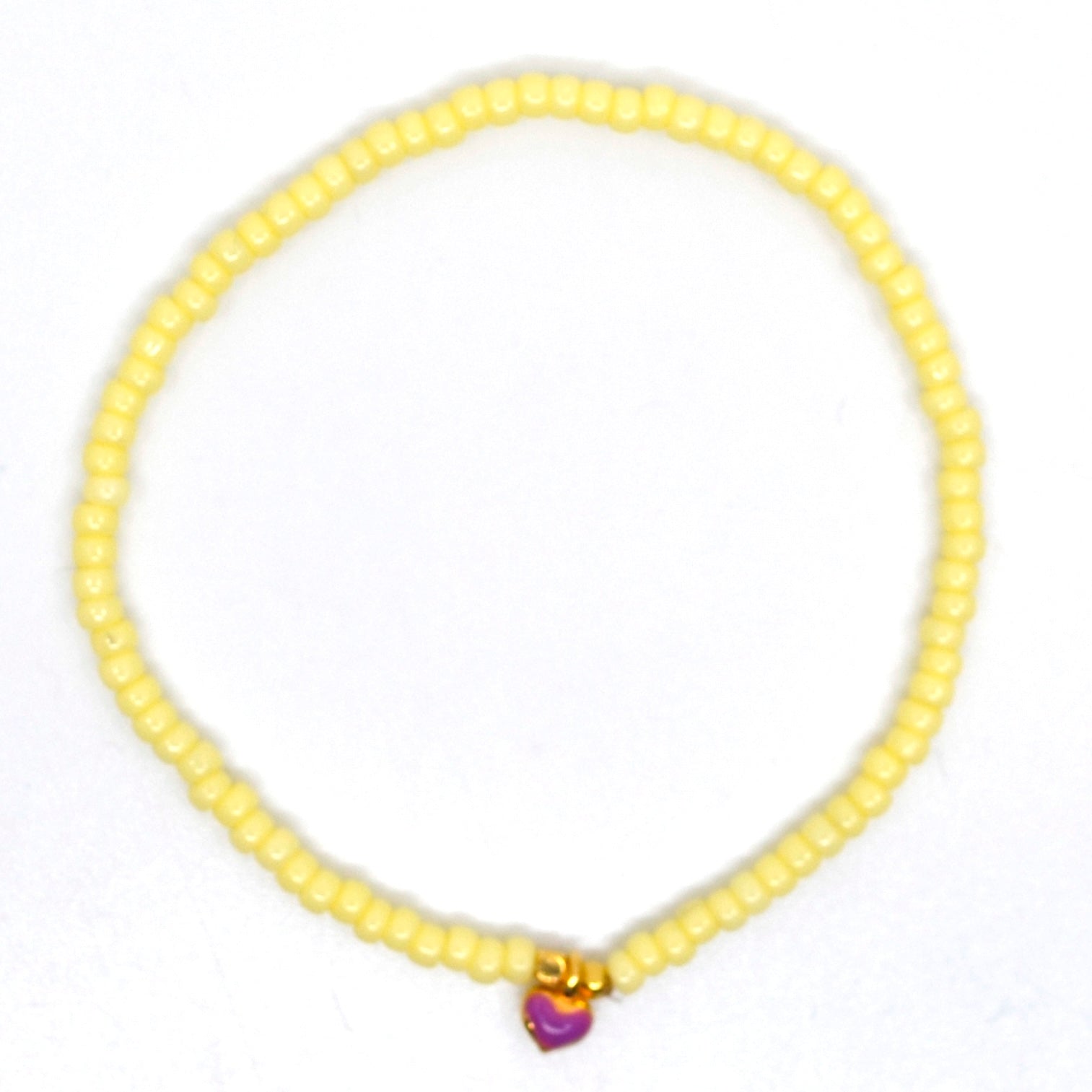 Bert Armband Amor Geel/Paars