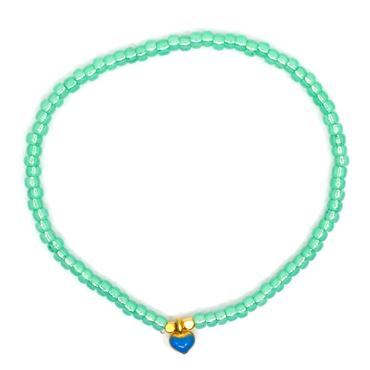 Bert Armband Amor Groen/Blauw