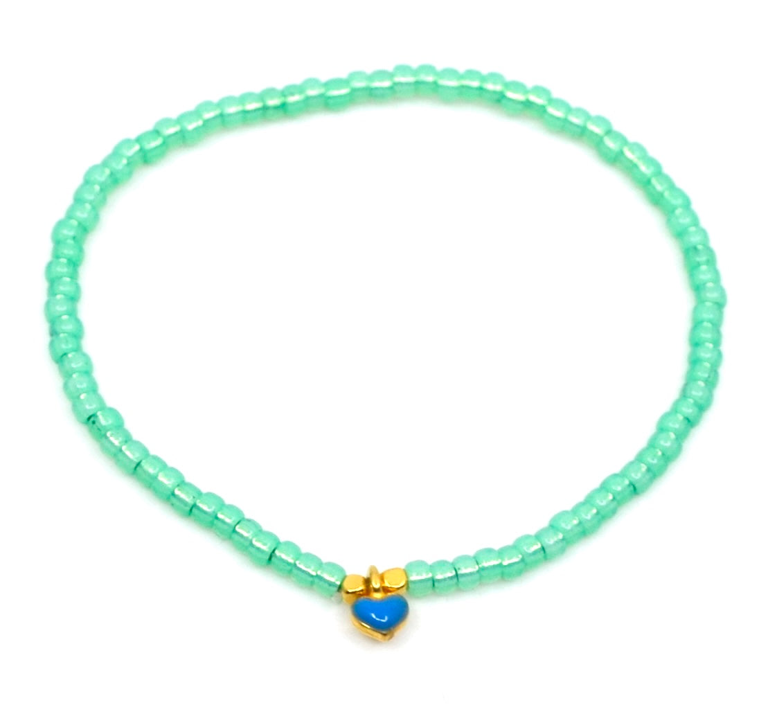 Bert Armband Amor Groen/Blauw