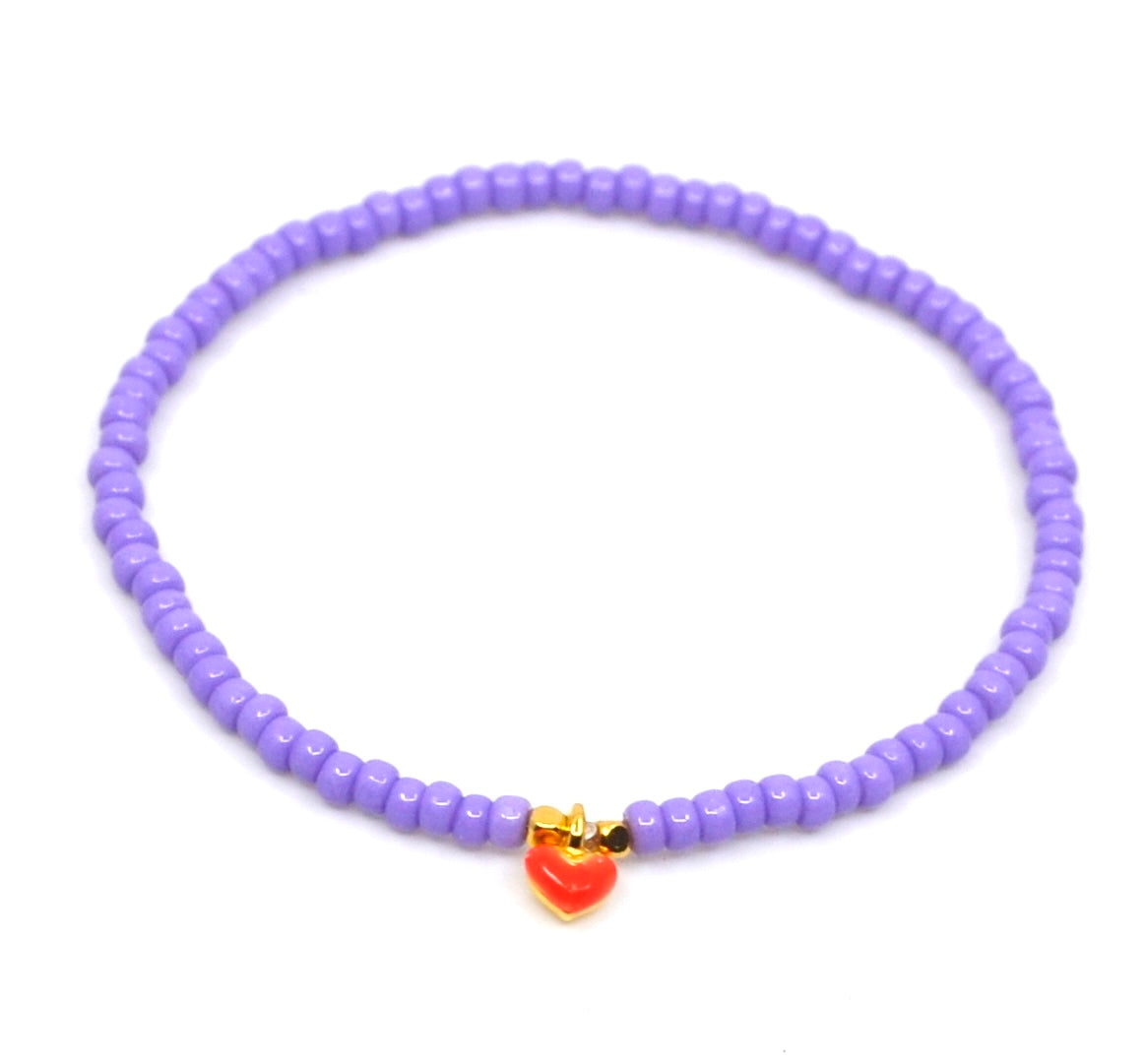 Bert Armband Amor Paars/Rood