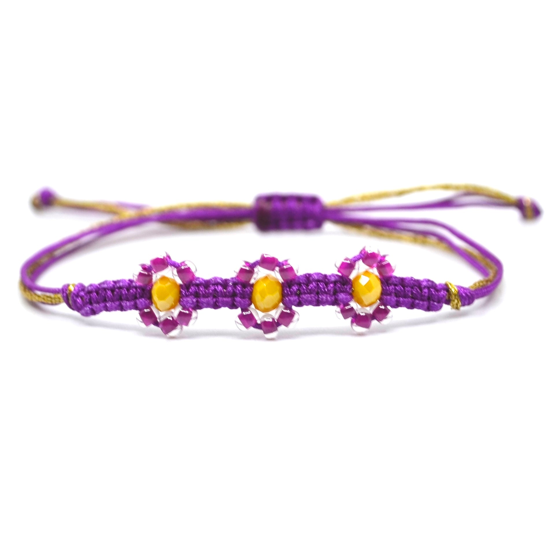 Bert Armband Flowers (Kies uit meerdere kleuren)