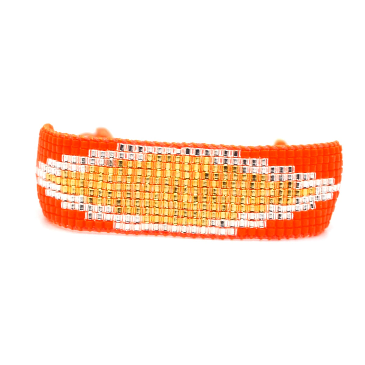 Bert Armband Rainbow Oranje/Goud