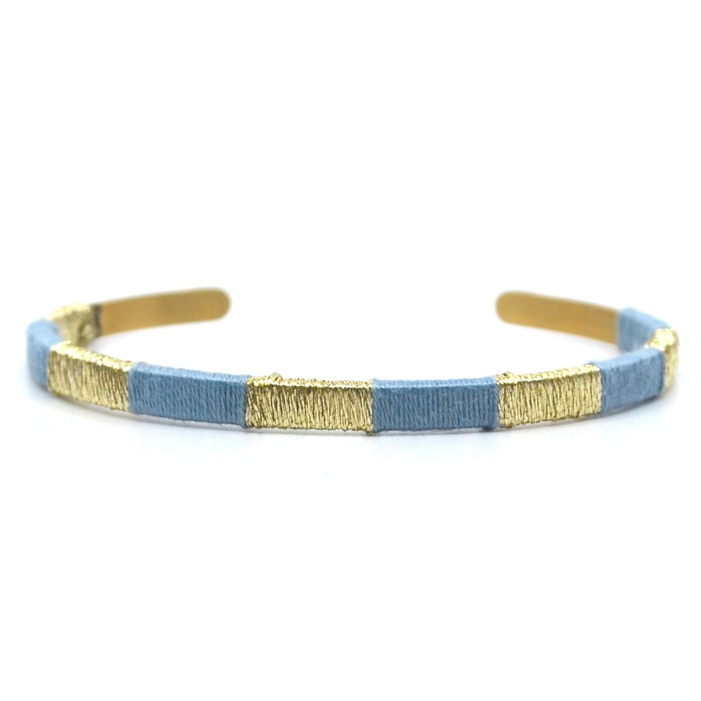 Bert Armband Bangle S Gold Stripe (Kies uit meerdere kleuren)