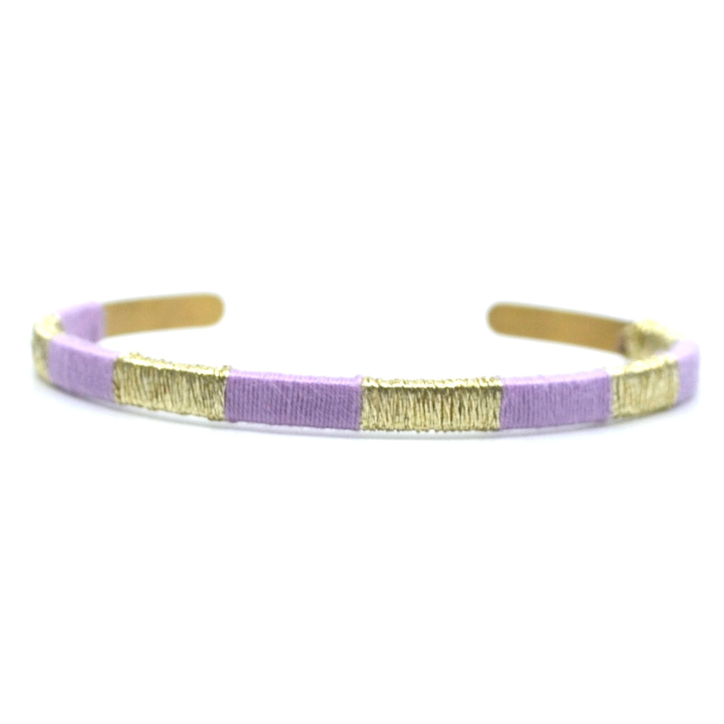 Bert Armband Bangle S Gold Stripe (Kies uit meerdere kleuren)