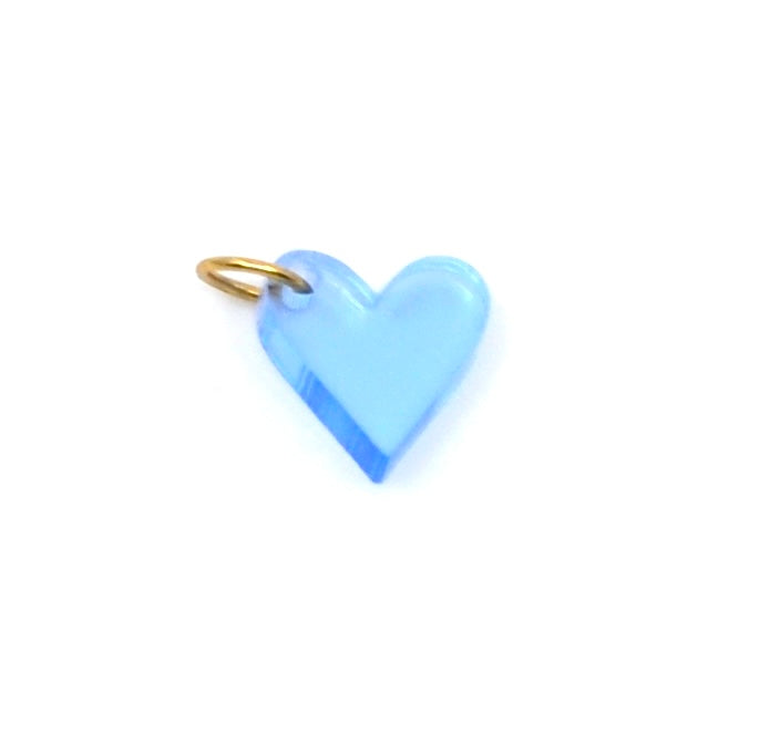 Bert Bedel Hartje Blauw Transparant