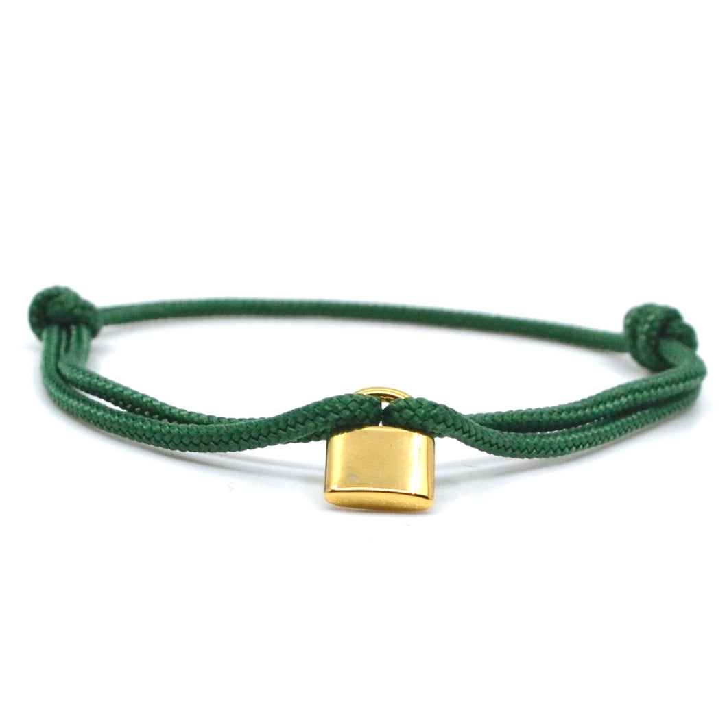By Trend Armband Limited Nylon Key Lock Groen