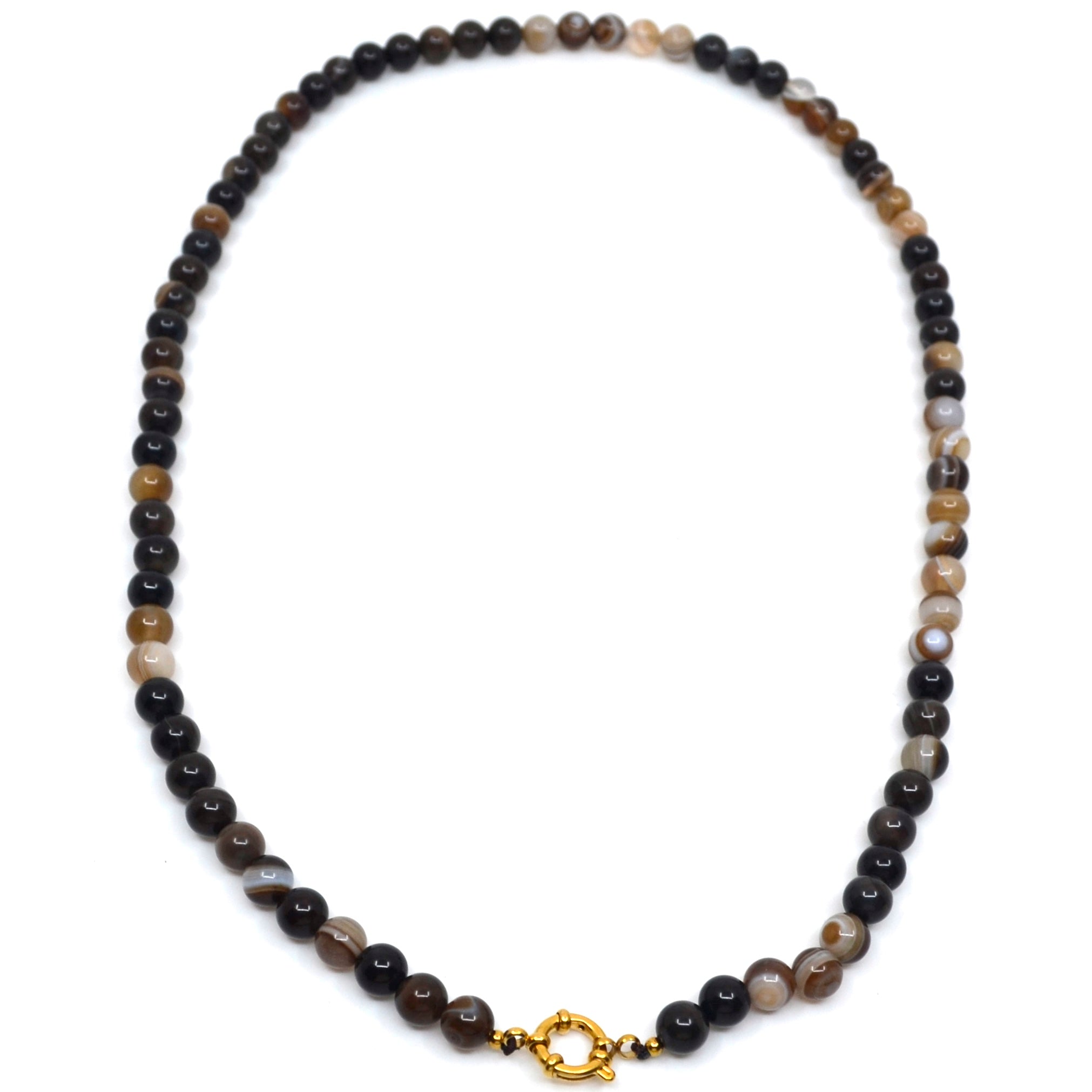 Bert Ketting Agaat Zwart/ bruin