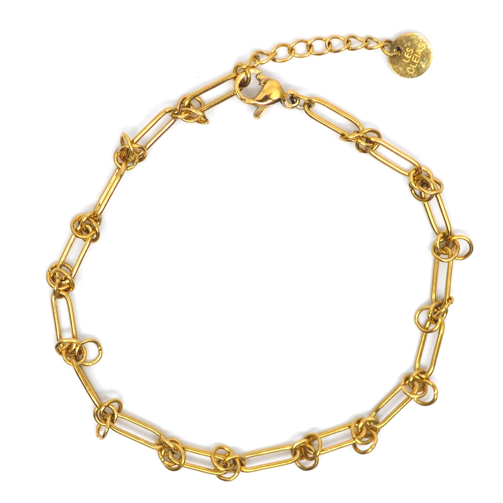 Les Cleias Armband Chain 3 Goud