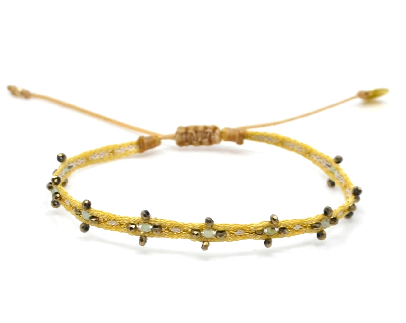 LeJu Armband Cruzy - 2 Toermalijn/Hematiet