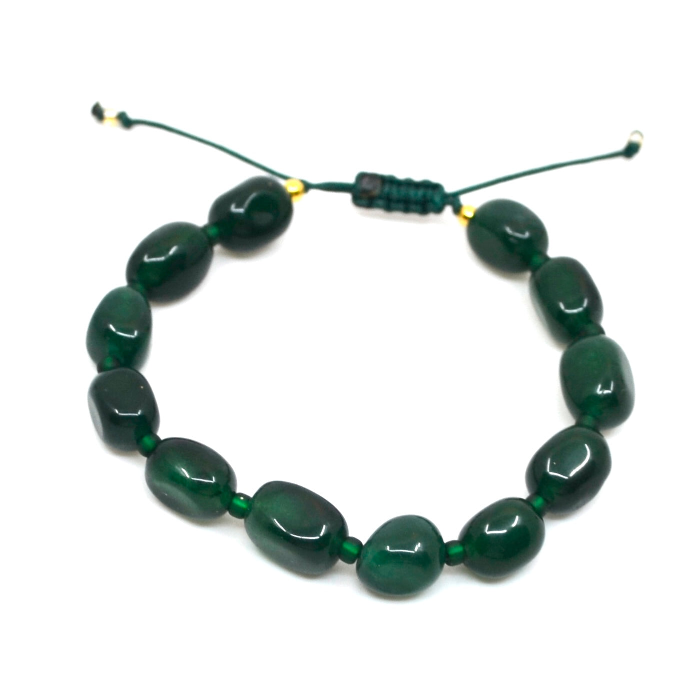 Bert Armband Luna Donkergroen