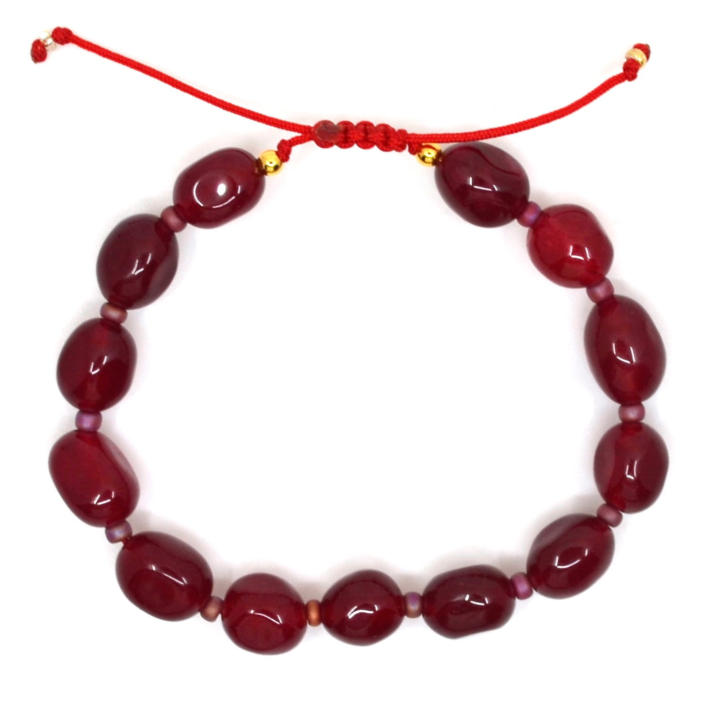 Bert Armband Luna Bordeaux