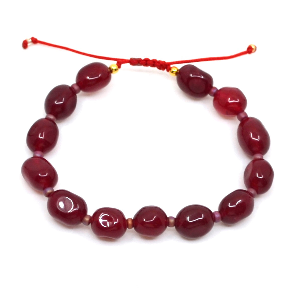 Bert Armband Luna Bordeaux
