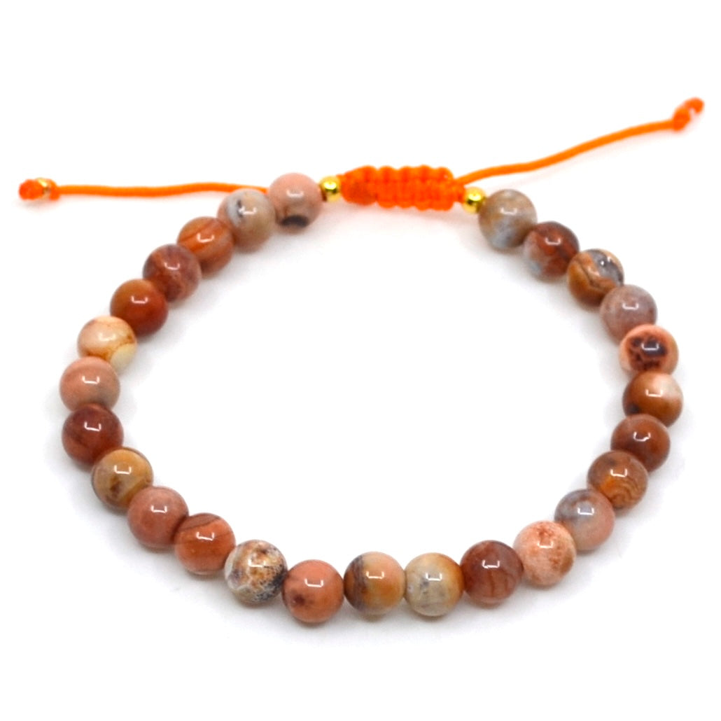 Bert Armband Nature Tijgerhuid