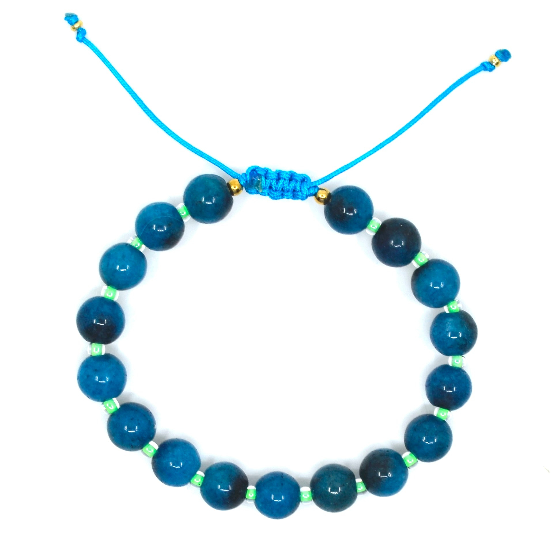 BERT Armband Donkerblauw Jade