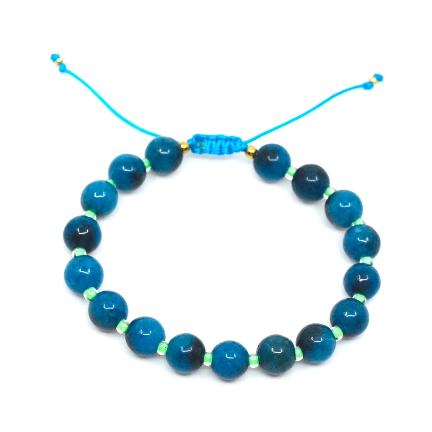 BERT Armband Donkerblauw Jade