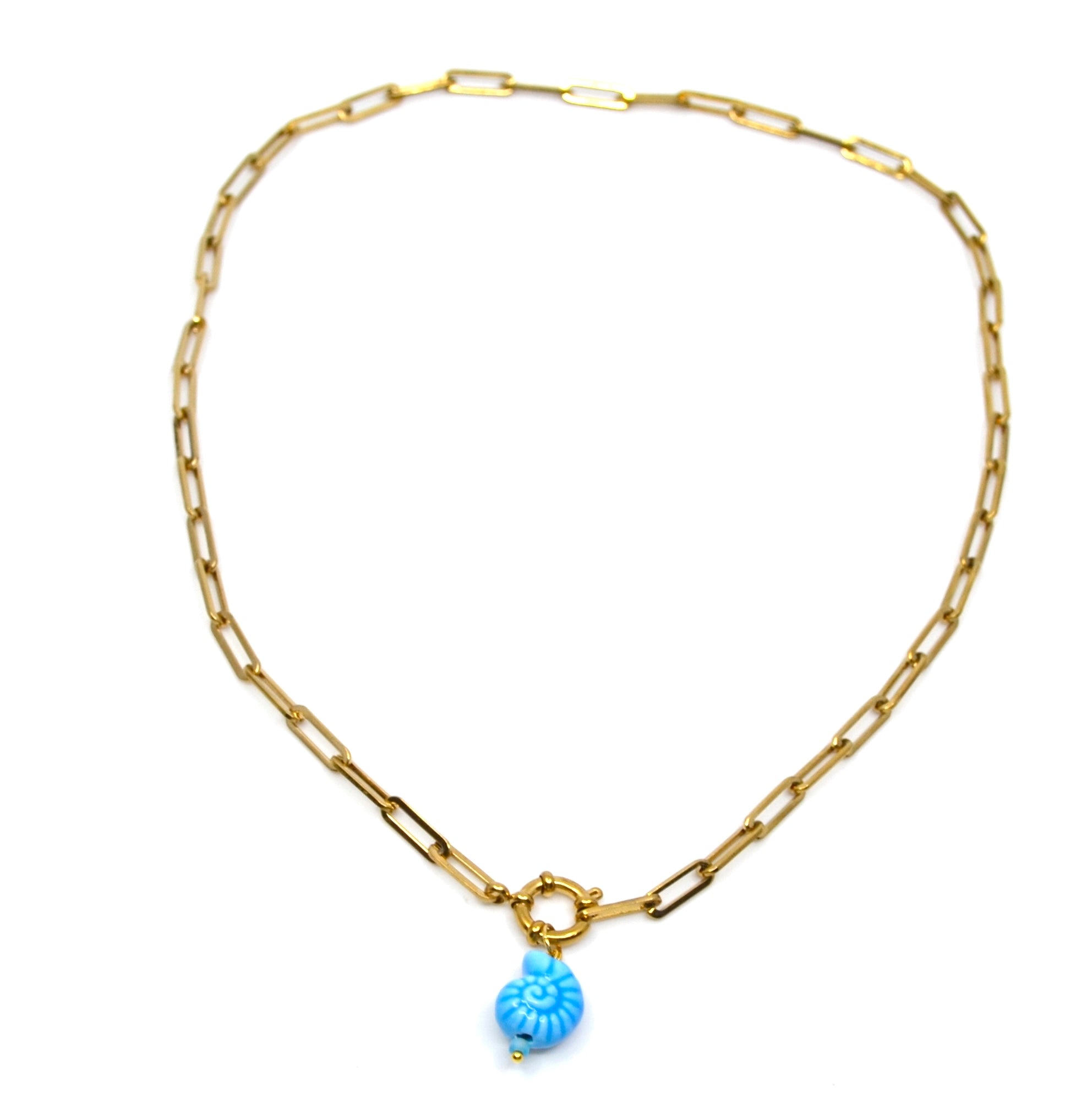 Bert Bedel Schelp Blauw