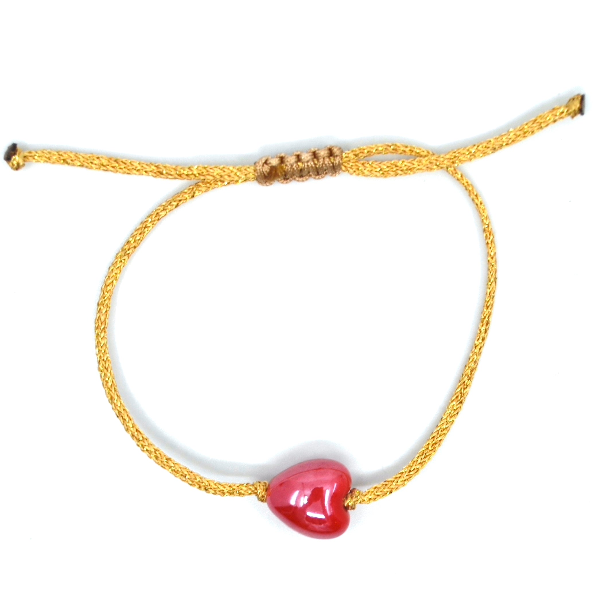 Bert Armbandenset Moeder Kind Rood (Keuze uit meerdere aantallen)