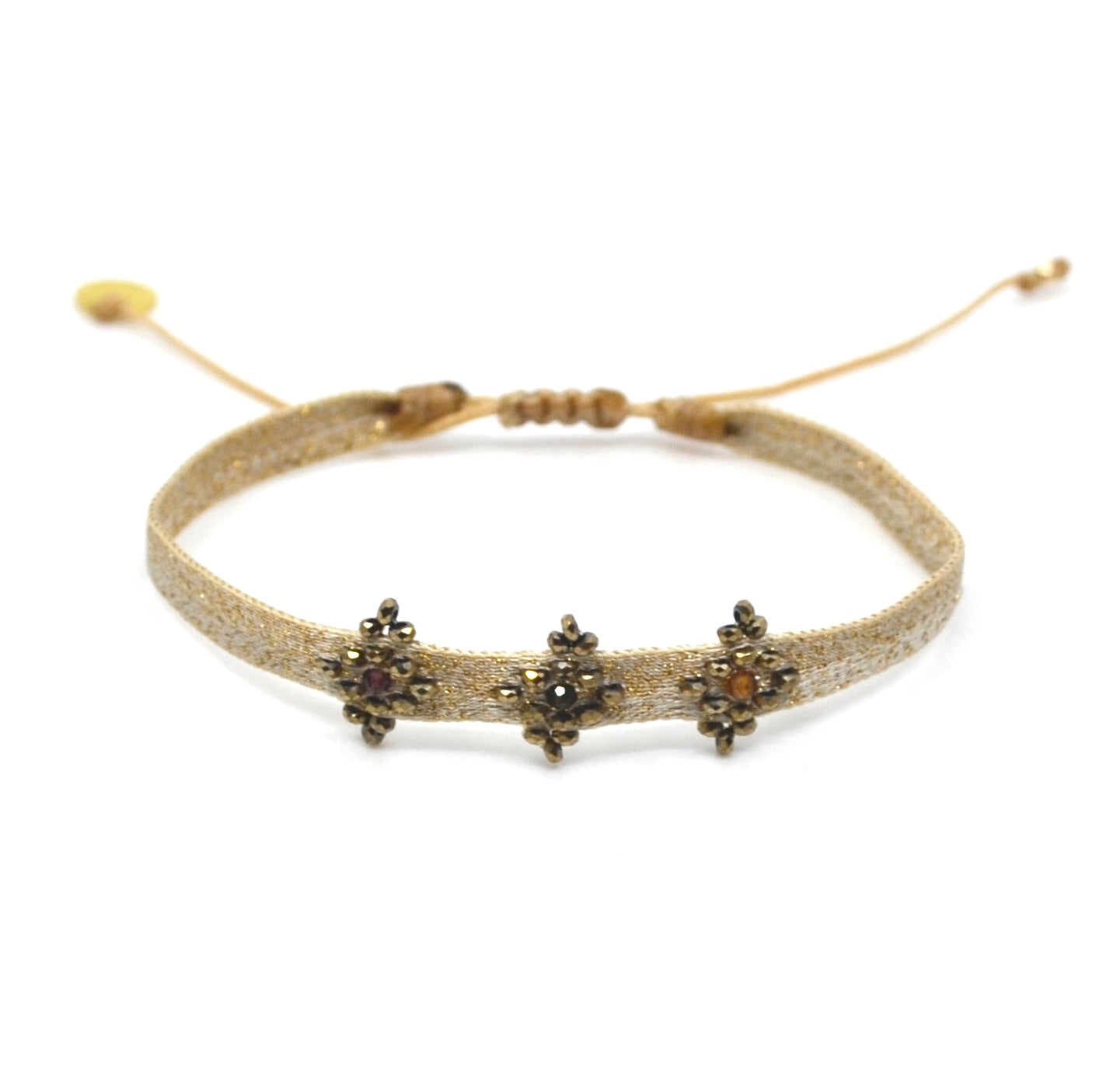 LeJu Armband Emma - 3 Halfedelstenen