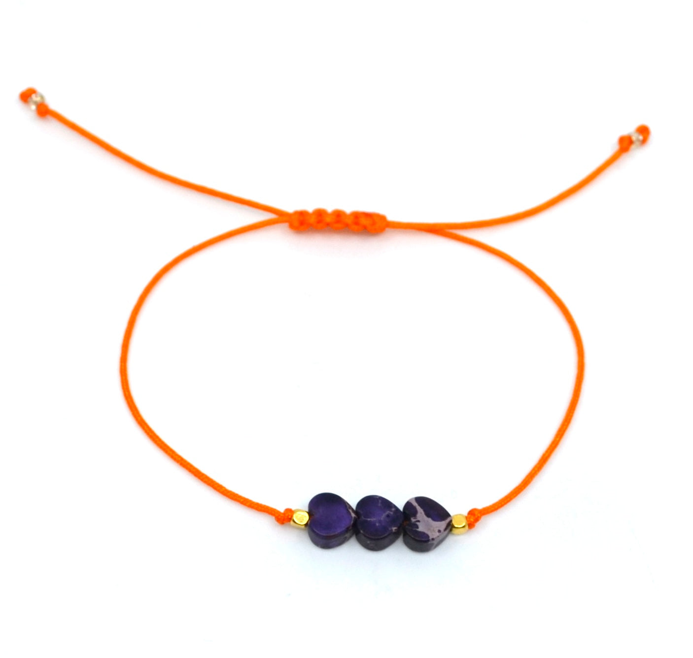 Bert Armband Moederdag 3 Hart Paars