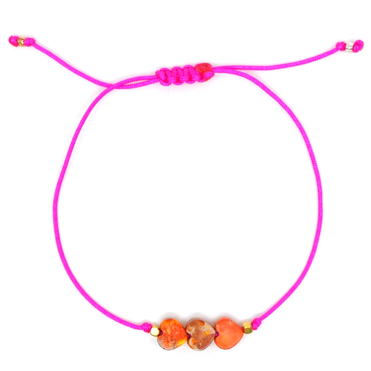 Bert Armband Moederdag 3 Hart Oranje