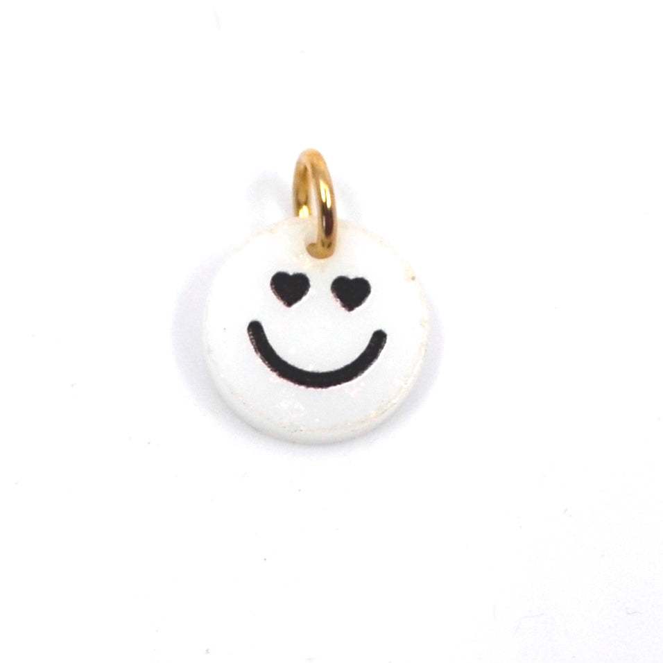 Bert Bedel Smiley Wit Hearteyes