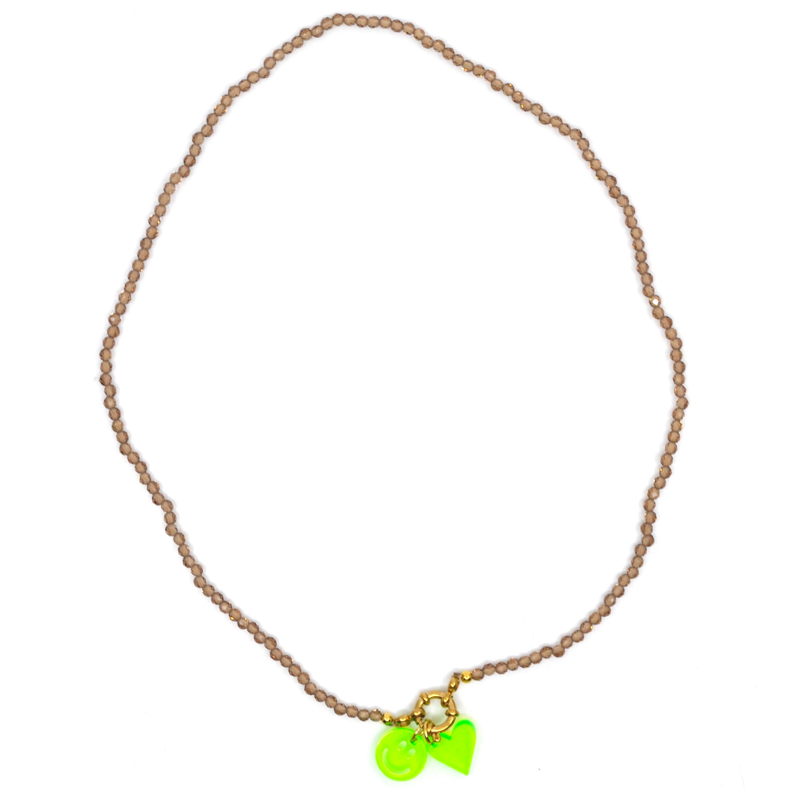 Bert Bedel Hart Neon Groen Transparant