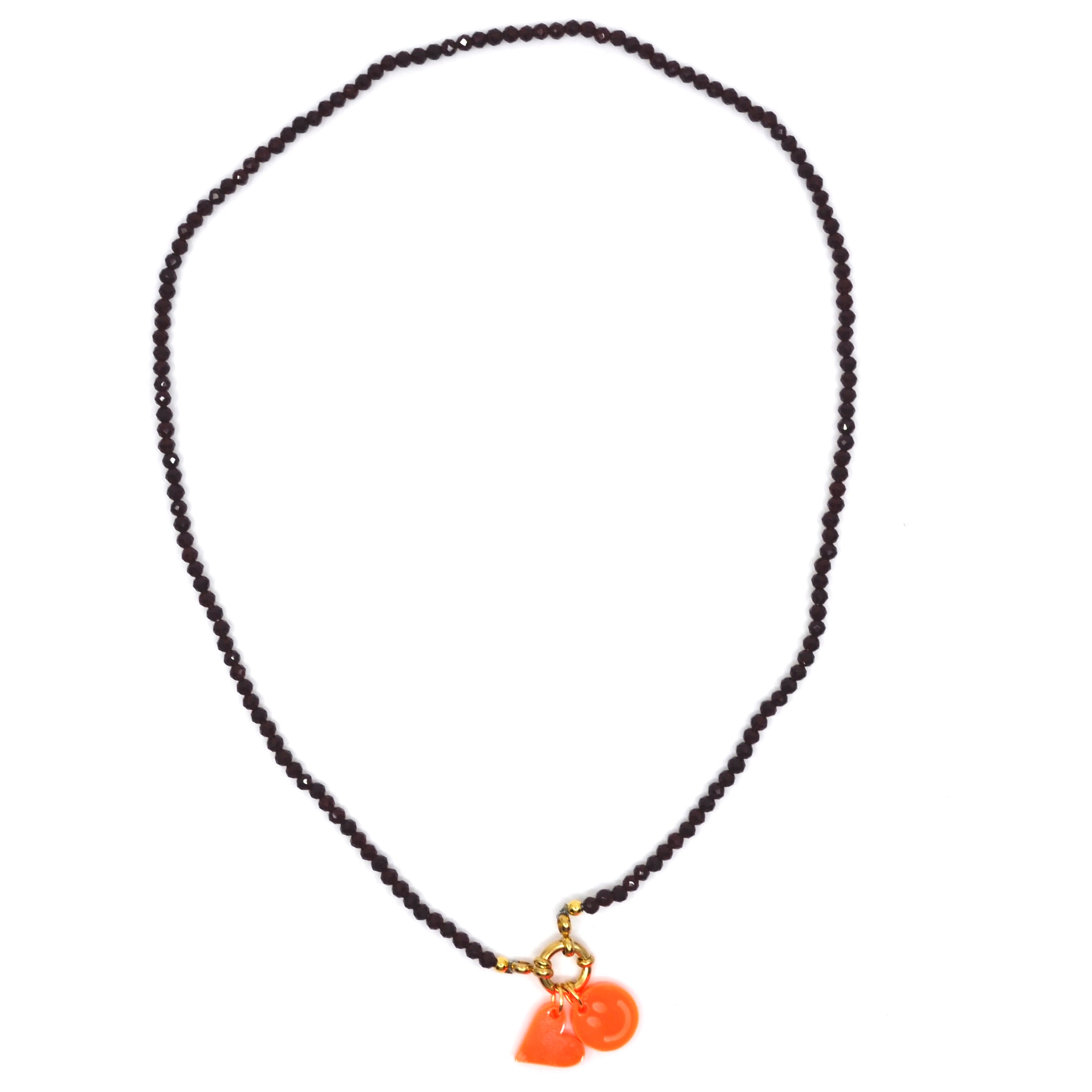 Bert Bedel Hart Neon Oranje Transparant