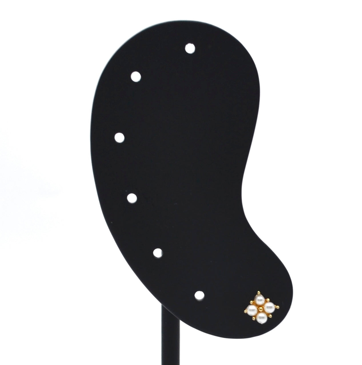 Bobby Rose Jewelry Oorbel Square Perla (per stuk)