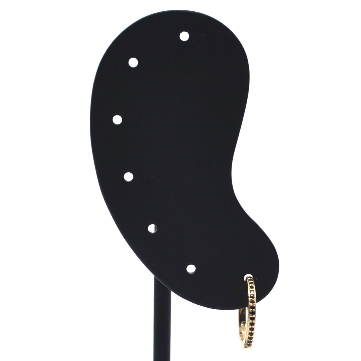 Bobby Rose Jewelry Oorbel Classic Noir Extra Large (Per stuk)