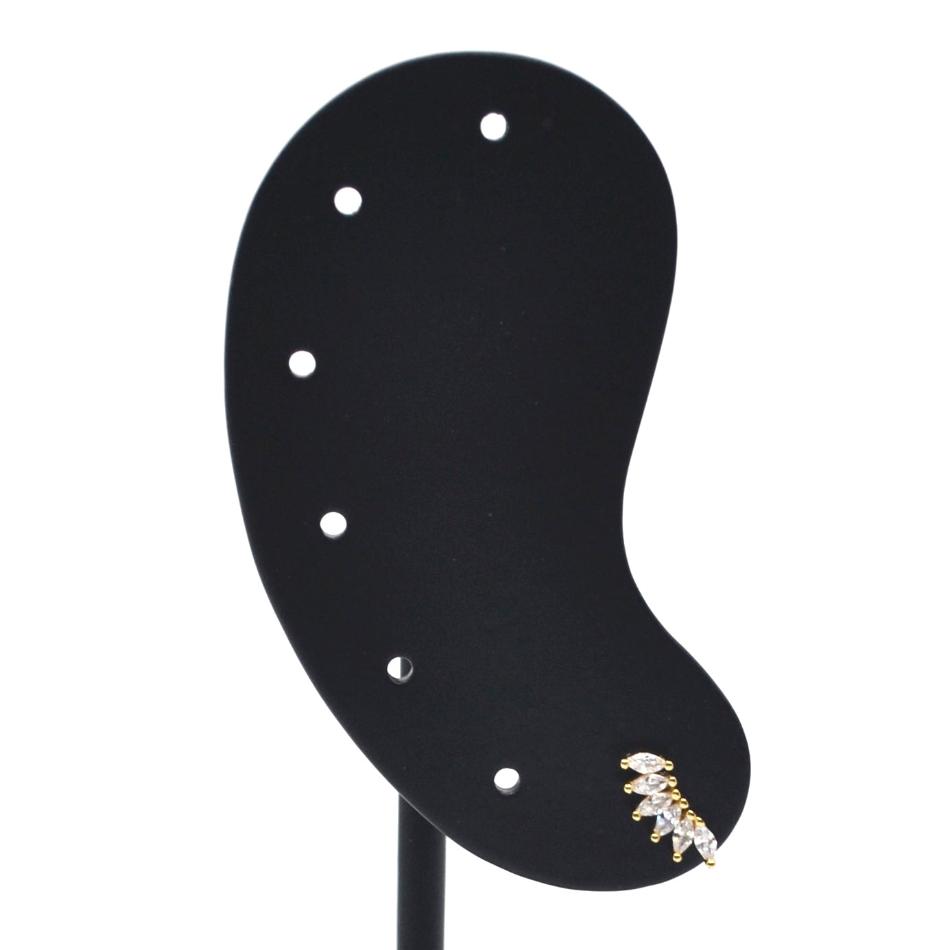 Bobby Rose Jewelry Oorbel Twig White (per stuk)