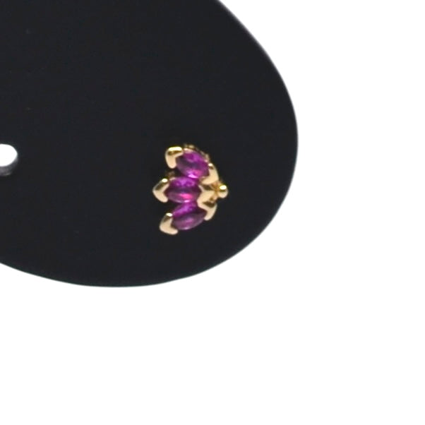 Bobby Rose Jewelry Oorbel Lilac Pink (per stuk)