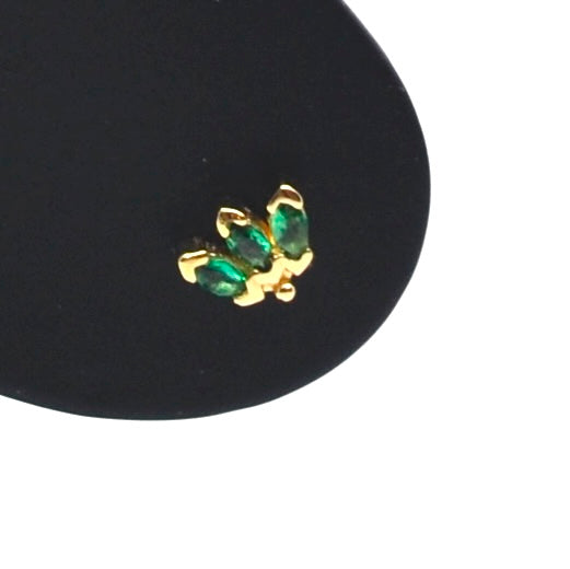 Bobby Rose Jewelry Oorbel Lilac Green (per stuk)