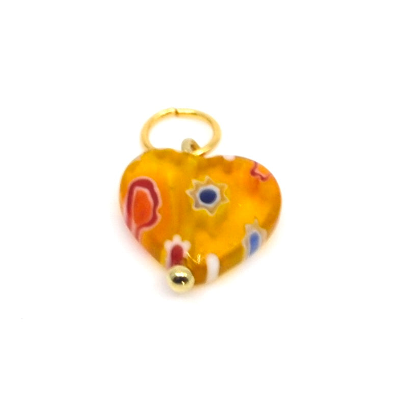 Bert Bedel Lampwork Heart - 2