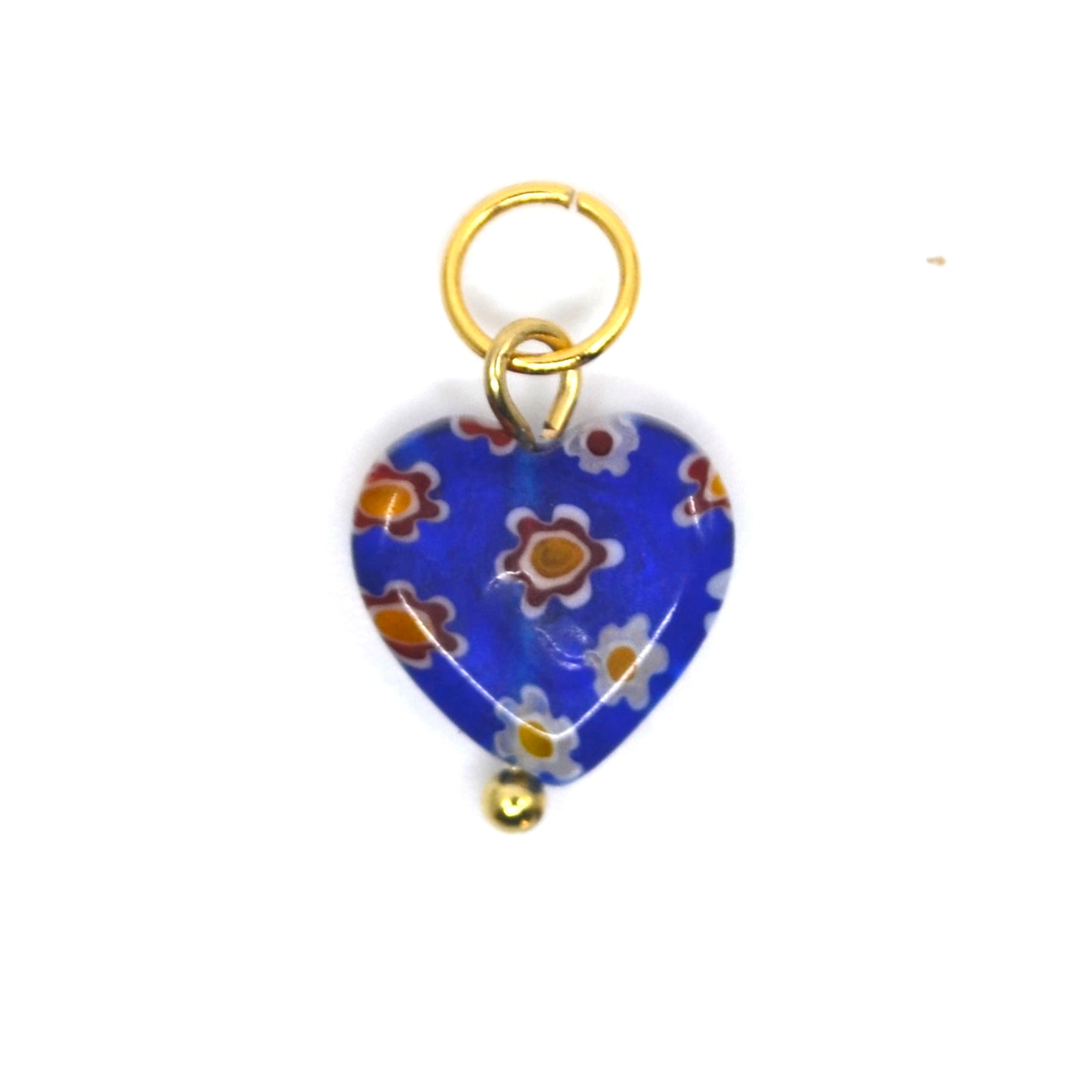 Bert Bedel Lampwork Heart - 3
