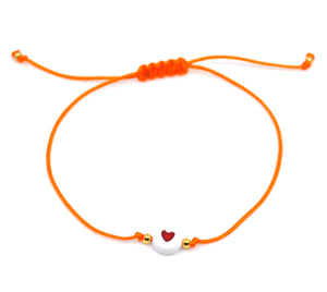 Bert Armband Love Oranje 1