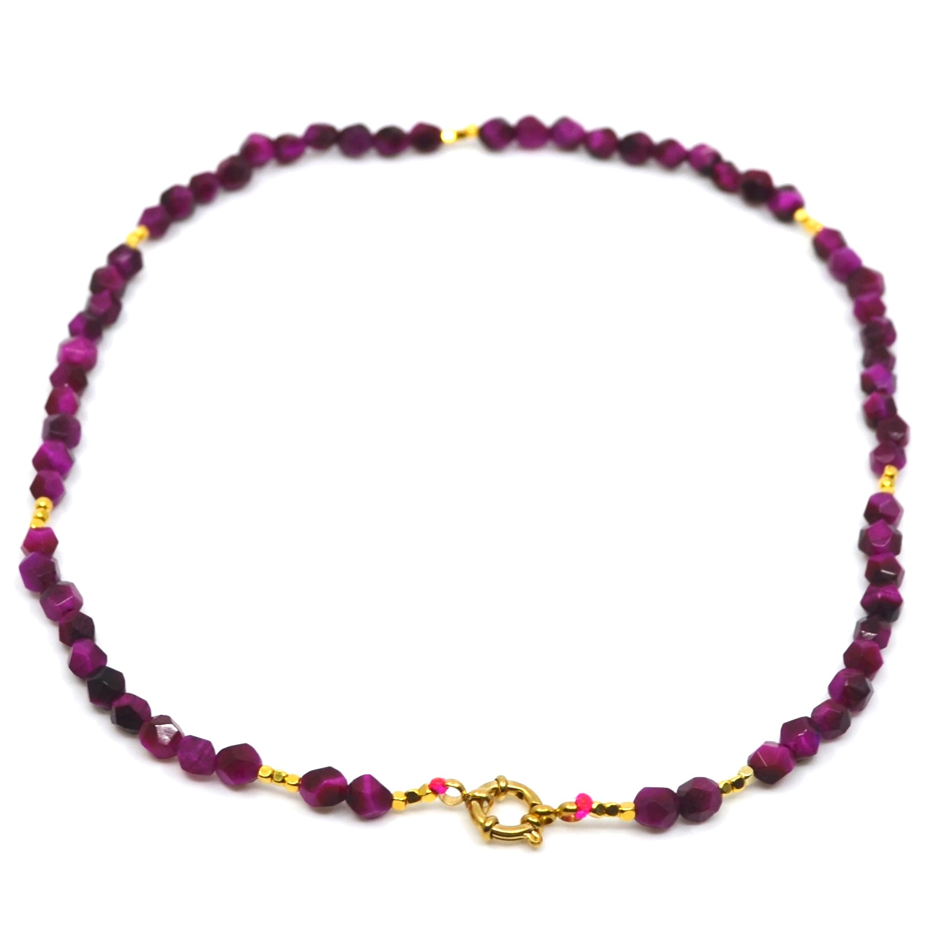 BERT Ketting Roze Tijgeroog