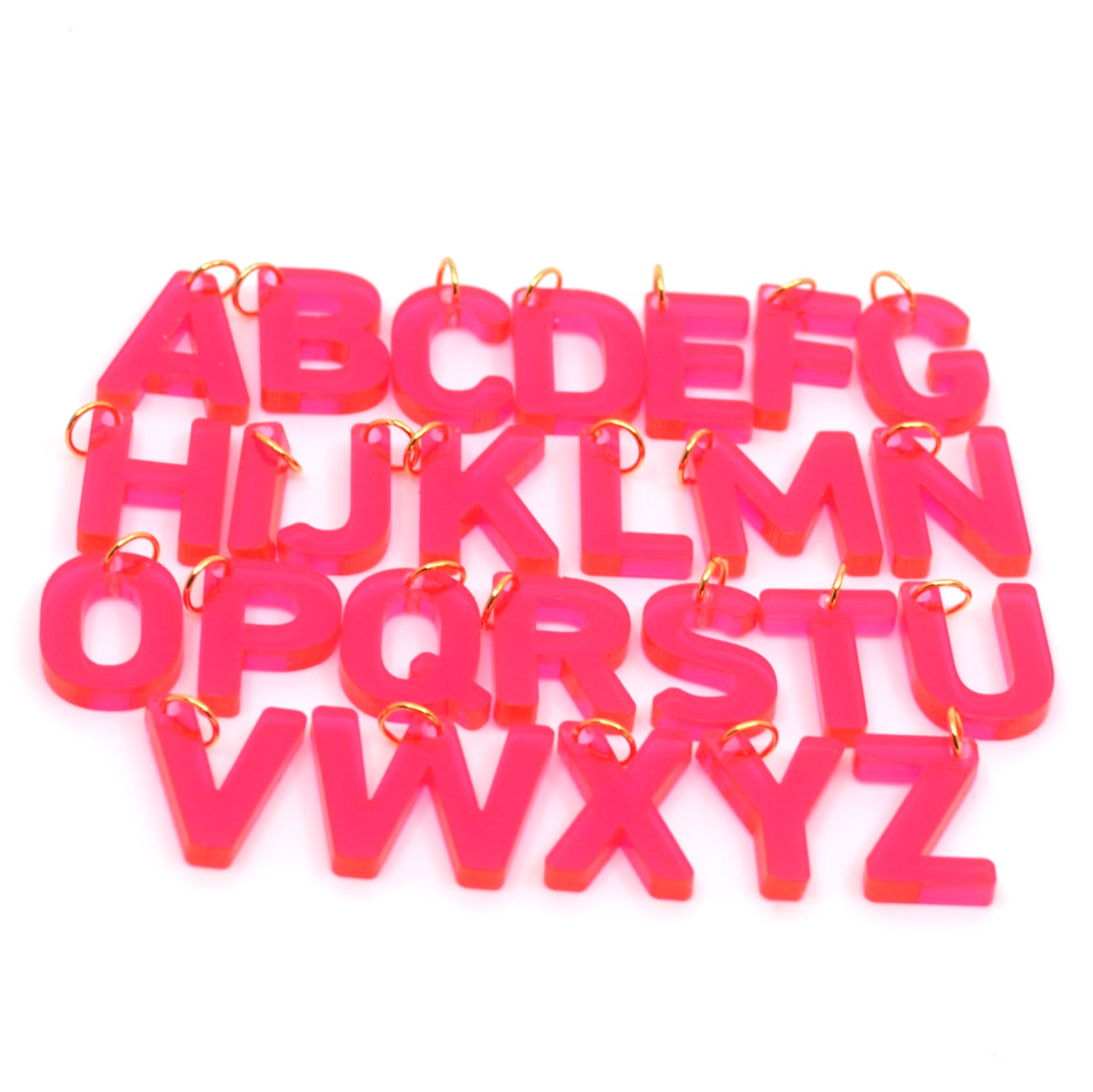 Bert Bedel Initiaal Neon Roze (Kies je letter)