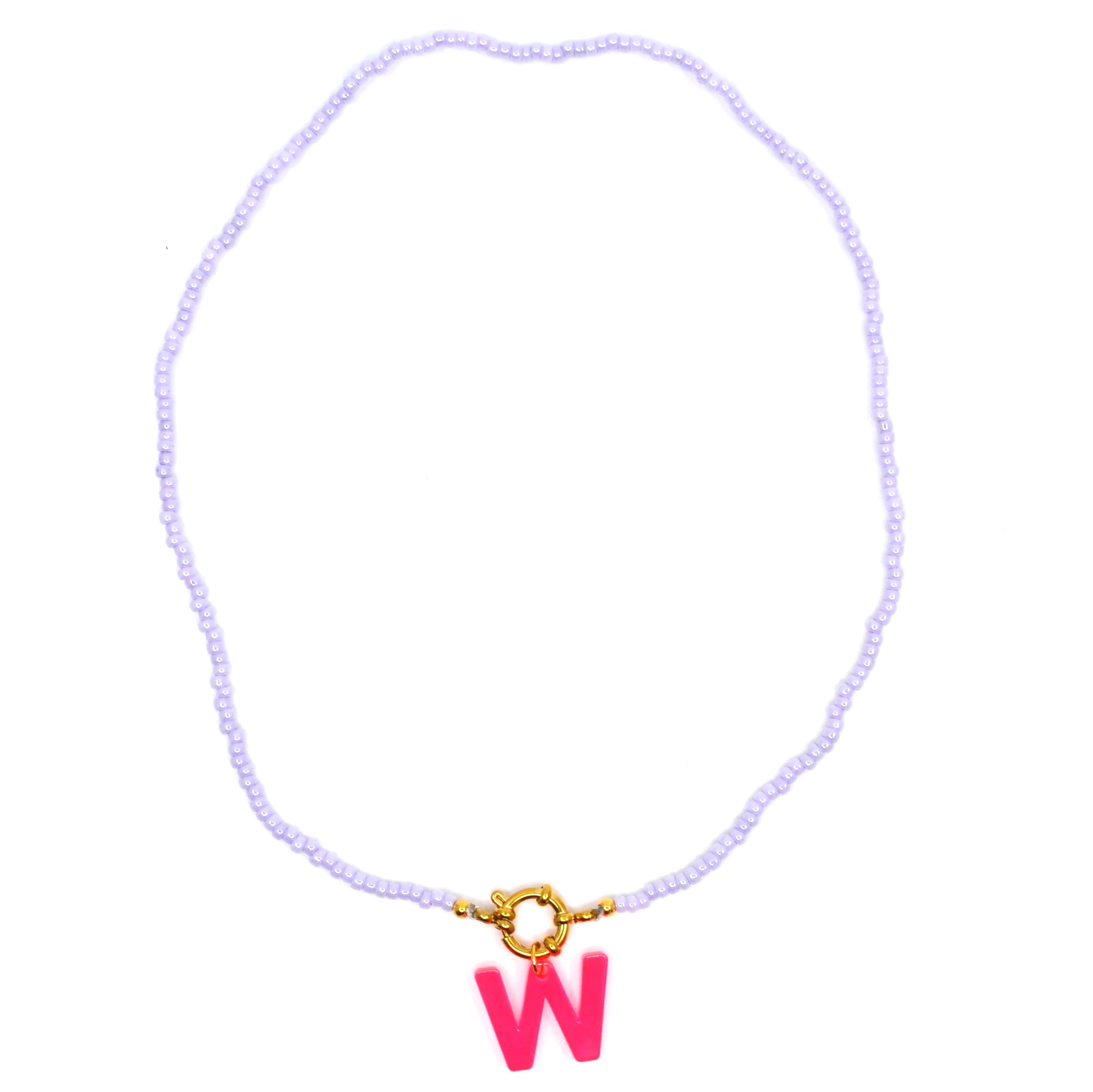 Bert Bedel Initiaal Neon Roze (Kies je letter)