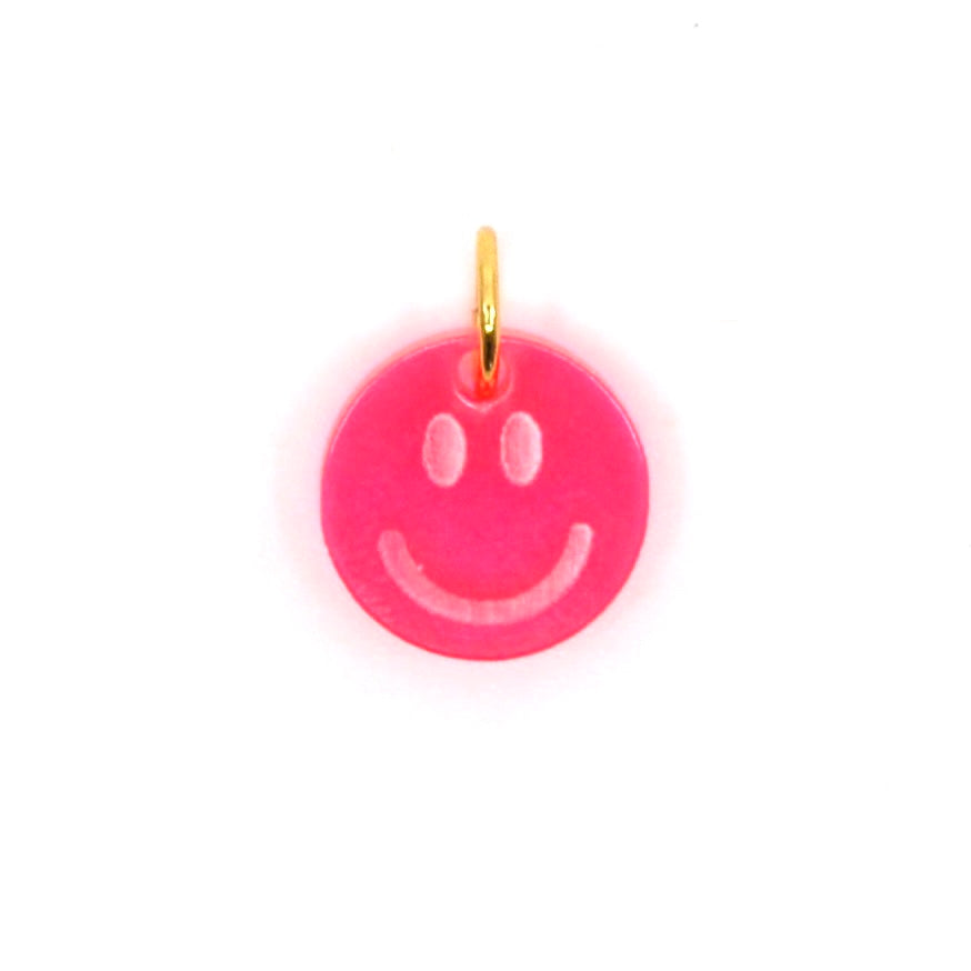 Bert Bedel Smiley Neon Roze
