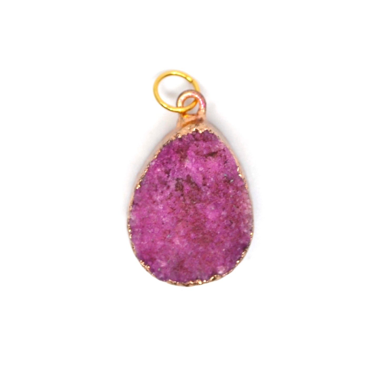 Bert Charm Drop Druzy Pink 4