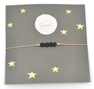 Bert Armband 4 Stars (Kies uit meerdere soorten Edelsteen)