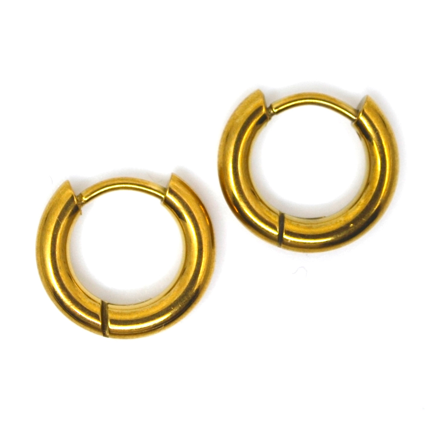 Bert Oorbellen Hoops Goud XS (per paar)