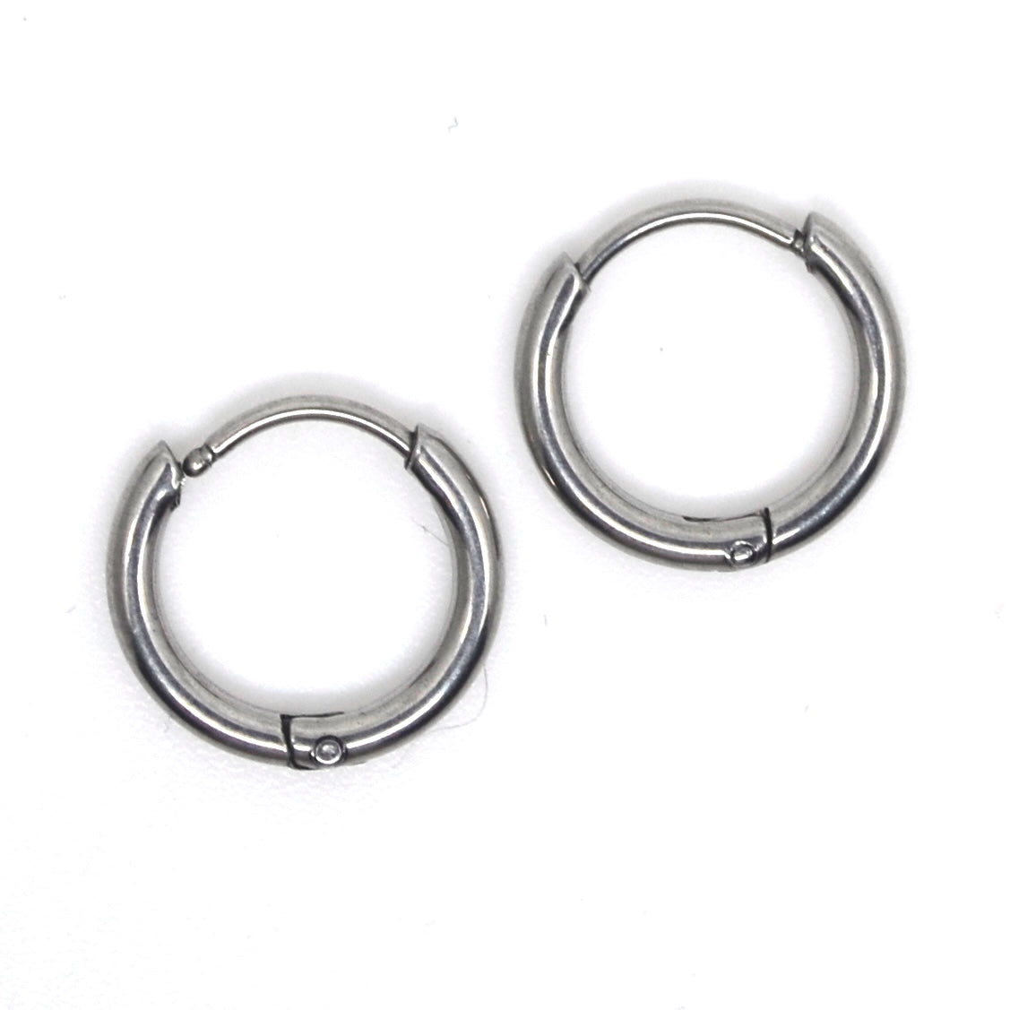 Bert Oorbellen Hoops Zilver XXS (per paar)