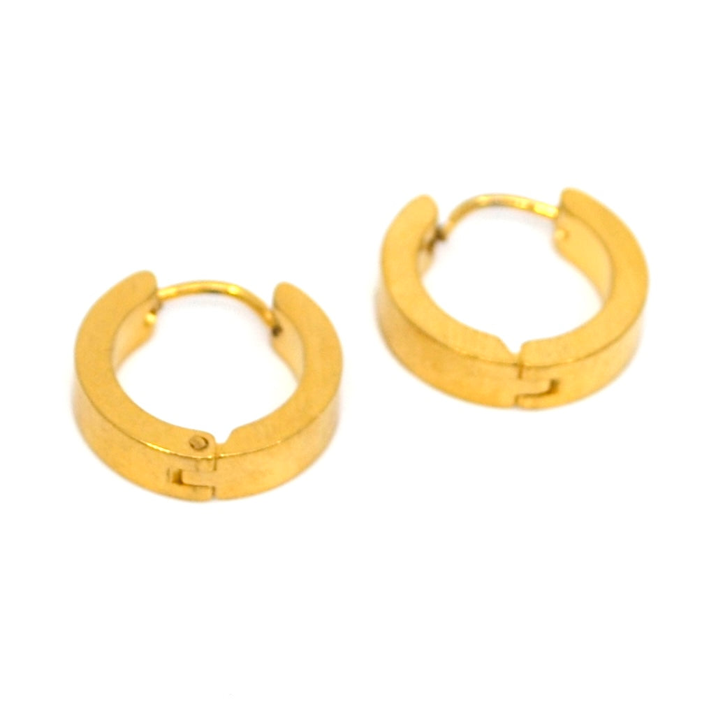 Bert Oorbellen Hoops Goud S (per paar)