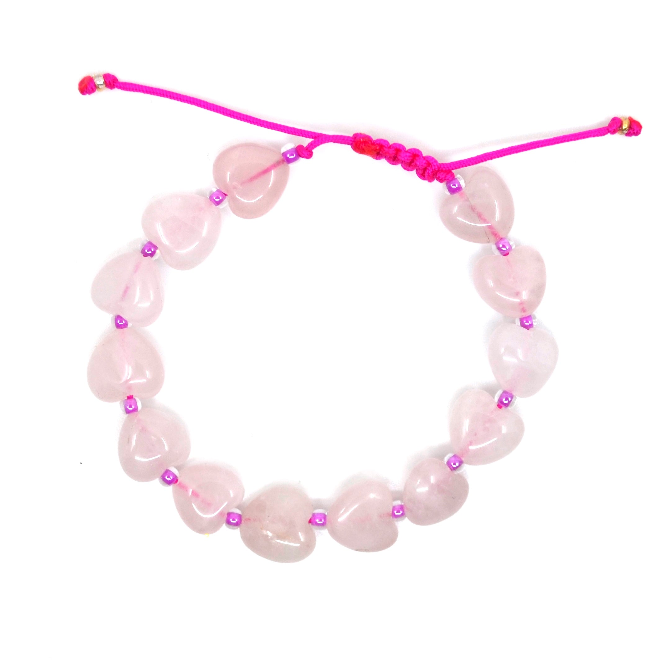 Bert Armband Hartjes Rozenkwarts