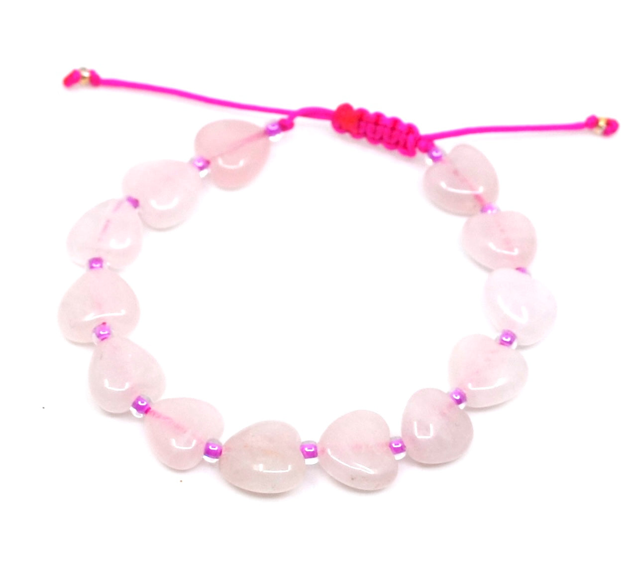 Bert Armband Hartjes Rozenkwarts